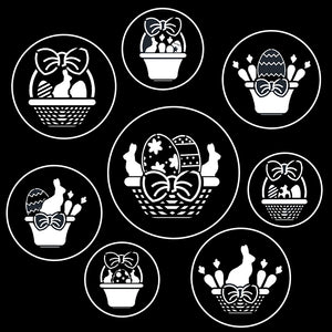 Easter Basket Gobo Set of 8 Designs