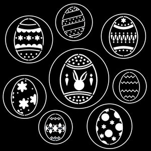 Easter Egg Gobo Collection of 8 Designs