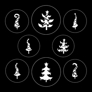 Christmas Grinch Crumpit Trees Gobo Collection