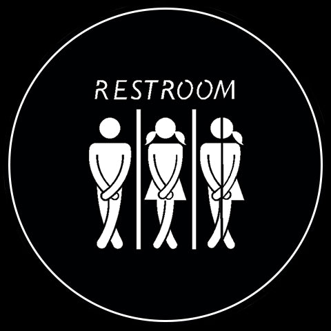 Bathroom Convention Gobo - Multi Unisex Restroom