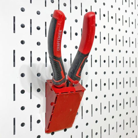Plier Well for Pegboards and Slot Boards