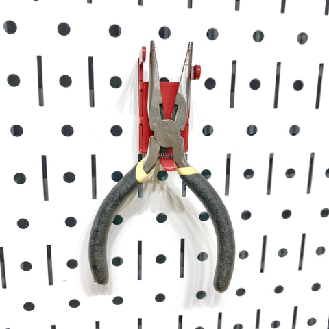Plier Hanger for Pegboards and Slot Boards