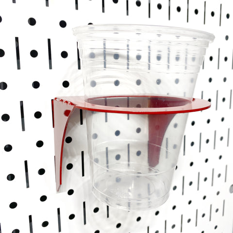 Solo Cup Holder for Pegboards