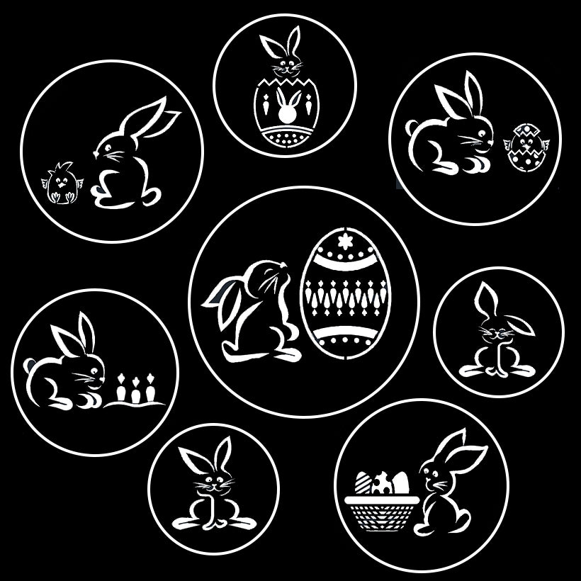 Easter Bunny Gobo Series – gobonomics