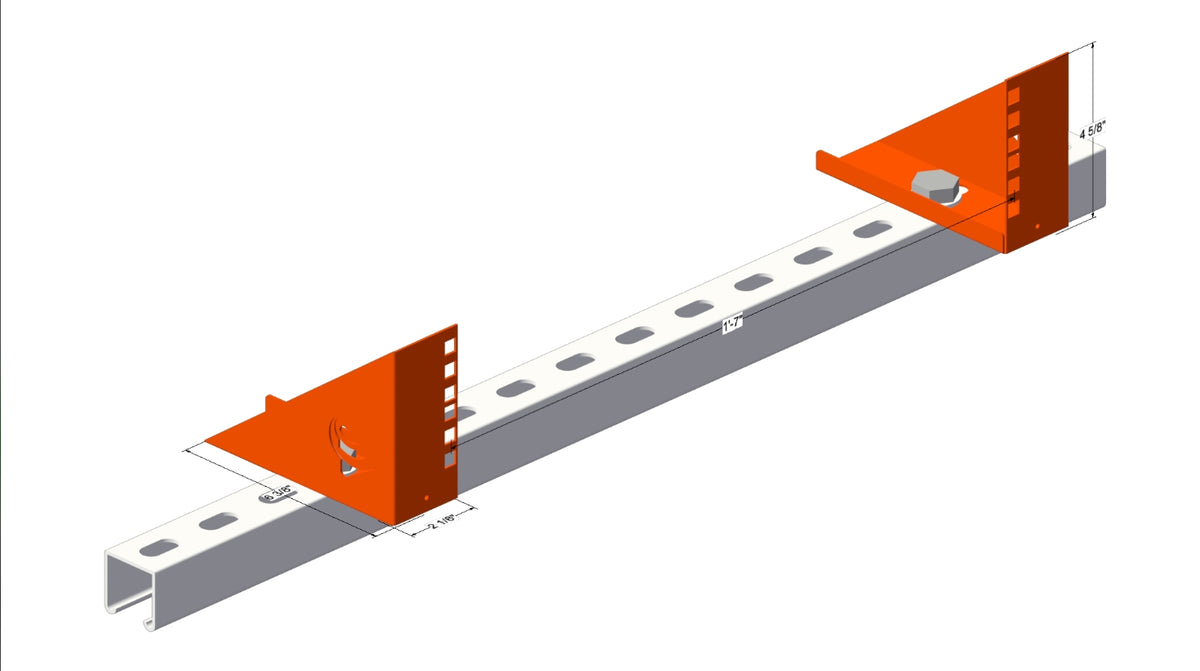 Unistrut For Server Rack Mounting Mount for Unistrut Bracket – gobonomics