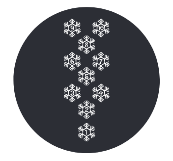Reindeer Tree Maze Gobo Series of 8 Designs