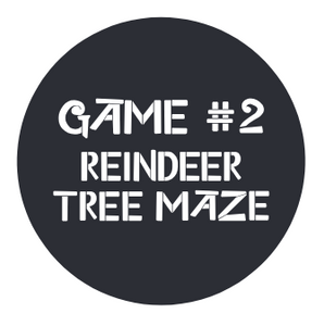 Reindeer Tree Maze Gobo, 5 of 8