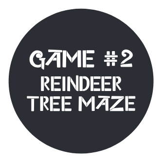 Reindeer Tree Maze Gobo, 5 of 8
