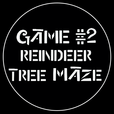 Reindeer Tree Maze Gobo, 5 of 8
