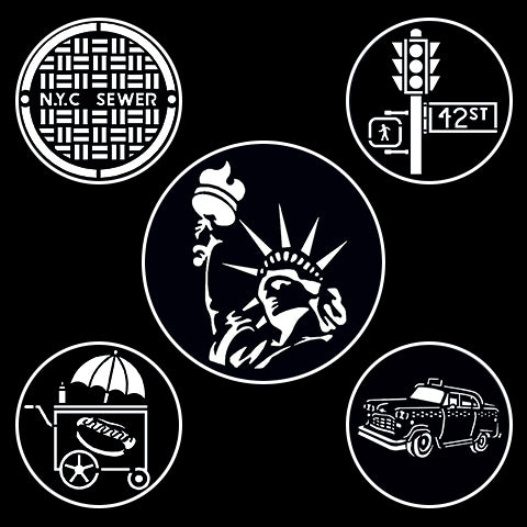 New York Gobo Collection, Set of 5
