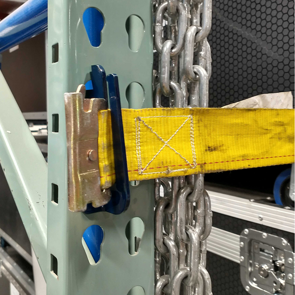 Pallet Rack Webbing Strap Clips