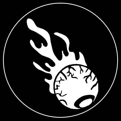 Falling Eyeball Graphic Art Gobo