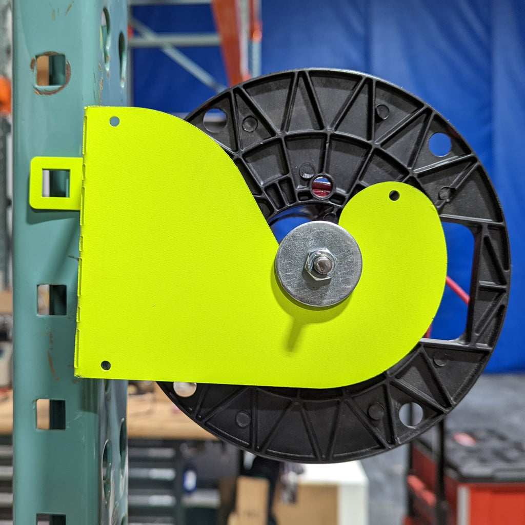 Cable Spool Holder for Pallet Rack – gobonomics