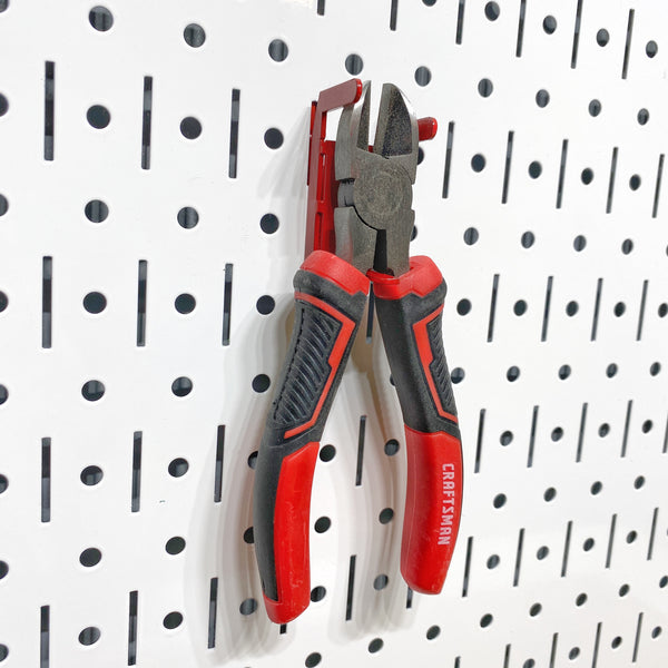 Plier Hanger for Pegboards and Slot Boards