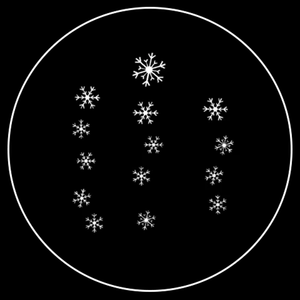Classic Snowflake Gobo 3 of 8