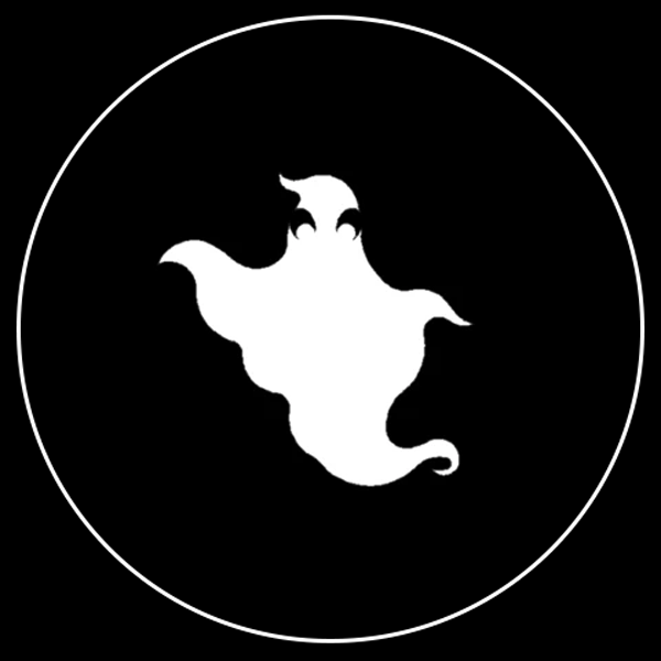 Happy Halloween Ghosts Gobo Series of 9 Designs